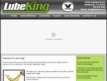 Tablet Screenshot of lubeking.net